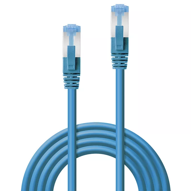 Lindy 47147 netwerkkabel blauw 1 m Cat6a S/FTP (S-STP)