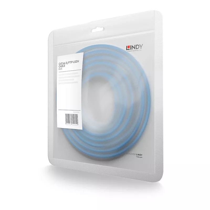 Lindy 47151 netwerkkabel blauw 5 m Cat6a S/FTP (S-STP)