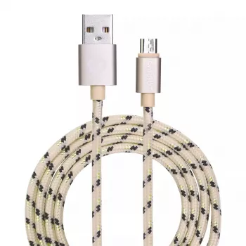 USB-kabel Garbot C-05-10194 1m USB A Micro-USB B goud
