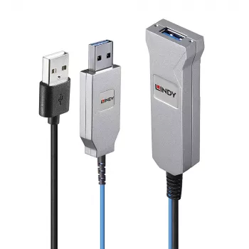 Lindy 30m glasvezel-USB-3.0-kabel