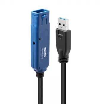 Lindy 30m USB 3.0 Active Extension Pro USB A naar USB A 5 Gbit/s
