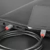 Lindy 0,5 m USB 2.0 Type-C-naar-Micro-B-kabel, Anthra Line