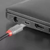 Lindy 0,5 m USB 2.0 Type-C-naar-Micro-B-kabel, Anthra Line