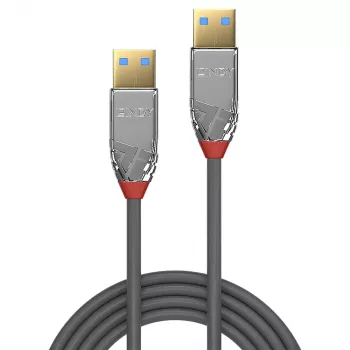 Lindy 36625 USB-kabel USB 3.2 Gen 1 (3.1 Gen 1) 0,5 m USB A grijs