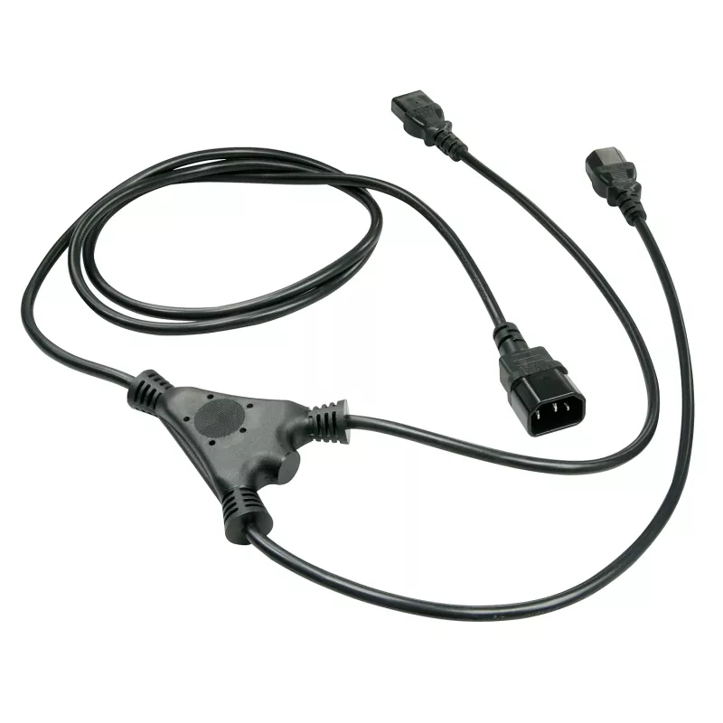 Lindy 2m IEC splitterkabel IEC C14 naar 2 x IEC C13