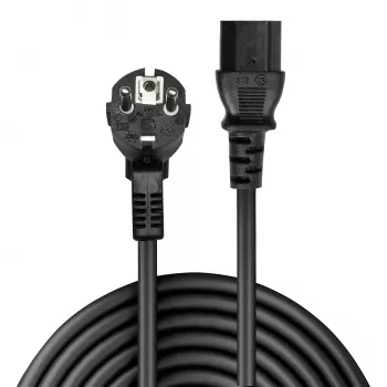 Lindy 30334 stroomkabel zwart 0,7 m netstekker type A IEC C13