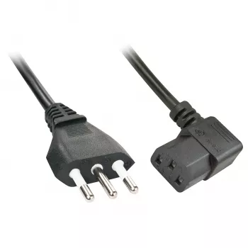 Lindy 30346 stroomkabel zwart 2 m C13-koppeling
