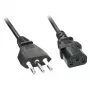 Lindy 30414 stroomkabel zwart 3 m CEI 23-16 C13-koppeling