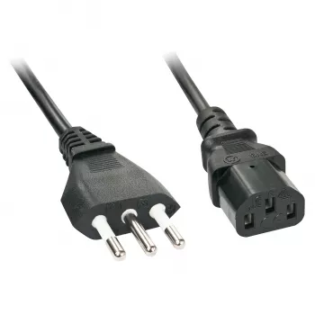 Lindy 30415 stroomkabel zwart 5 m CEI 23-16 C13-koppeling