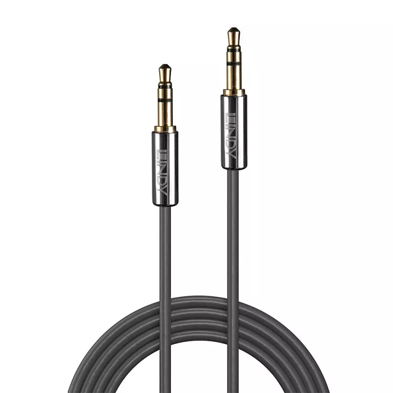 Lindy 1m 3,5-mm audiokabel, Cromo Line