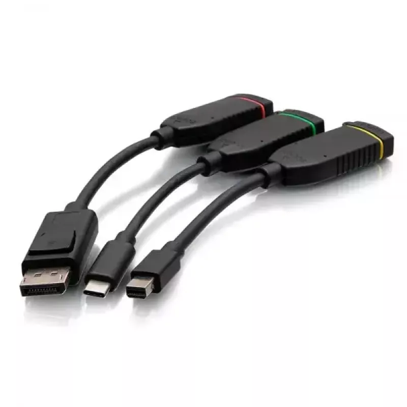 C2G universele 4K HDMI-dongle adapterring Mini DisplayPort DisplayPort USB-C