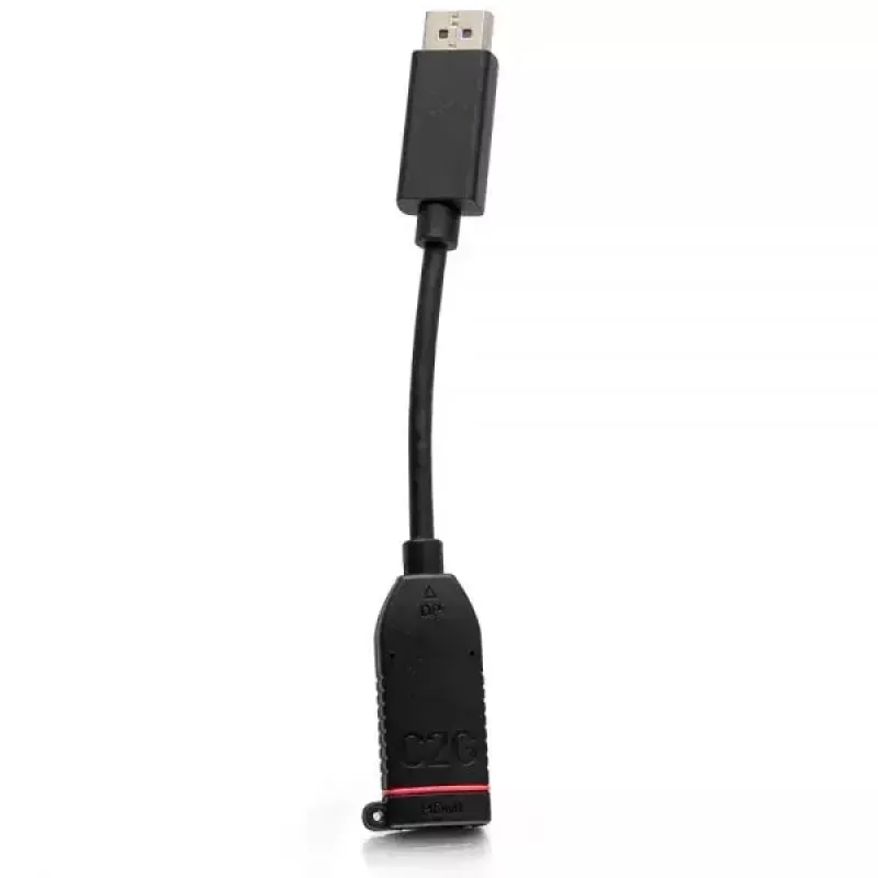 C2G universele 4K HDMI-dongle adapterring Mini DisplayPort DisplayPort USB-C