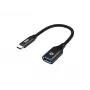 Conceptronic ABBY18B USB 3.2 Gen 2 naar USB-A OTG-adapter