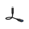 Conceptronic ABBY18B USB 3.2 Gen 2 naar USB-A OTG-adapter