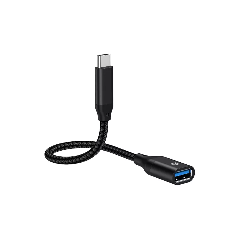 Conceptronic ABBY18B USB 3.2 Gen 2 naar USB-A OTG-adapter
