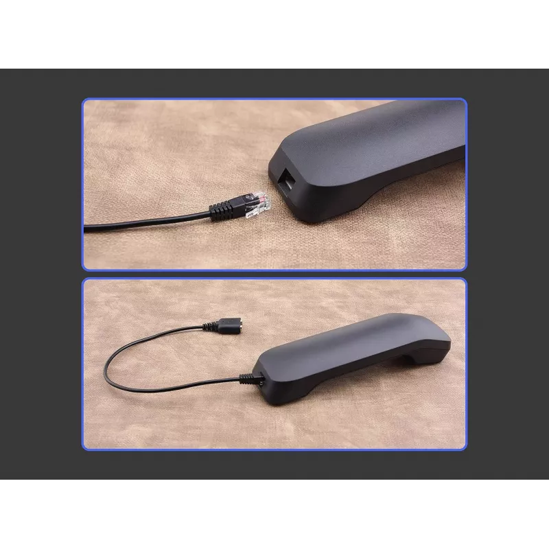 Equip RJ9 naar 3,5mm headset audio-adapter zwart 0,25 m