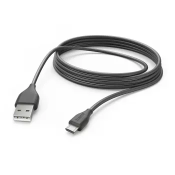 Hama 00201588 USB-kabel USB 2.0 3 m USB A Micro-USB B zwart