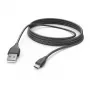 Hama 00201588 USB-kabel USB 2.0 3 m USB A Micro-USB B zwart