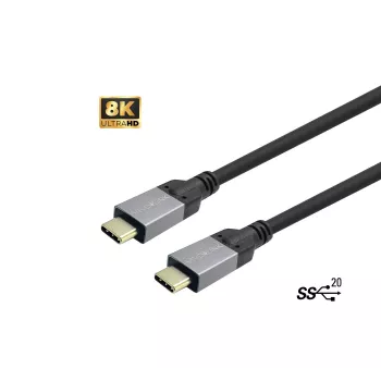Vivolink PROUSBCMM0.5 USB-kabel USB 3.2 Gen 2 (3.1 Gen 2) 0,5 m USB-C zwart