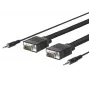 Vivolink PROVGAS30 VGA-kabel 30 m VGA (D-Sub) zwart