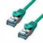 Netwerkkabel ProXtend CAT6A S/FTP RJ-45 15 m groen