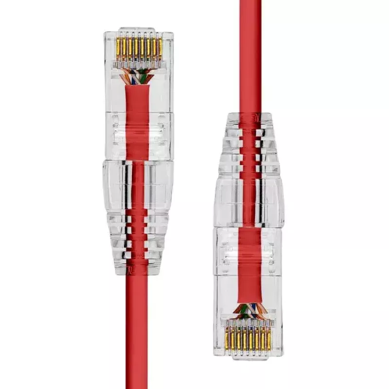 Ethernet-kabel ProXtend Ultra slank CAT6 RJ-45 5m rood