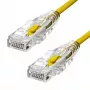 ProXtend Ultra slank CAT6 RJ-45 4m geel Ethernet-kabel