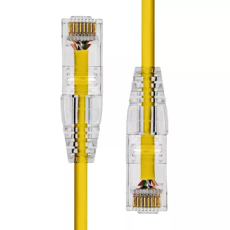 Ethernet-kabel ProXtend Ultra slank CAT6 RJ-45 3m geel