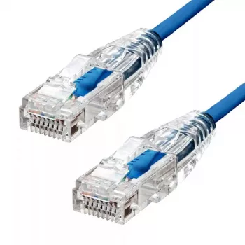 Ethernet-kabel ProXtend Ultra slank CAT6A RJ-45 5m blauw