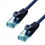 Ethernet-kabel ProXtend CAT6A U/UTP RJ-45 0,75m blauw