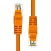 Netwerkkabel ProXtend CAT5e U/UTP CCA PVC oranje 0,5 m