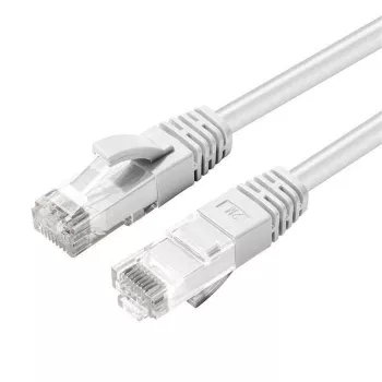 Microconnect UTP510W Netwerkkabel wit 10 m Cat5e U/UTP (UTP)