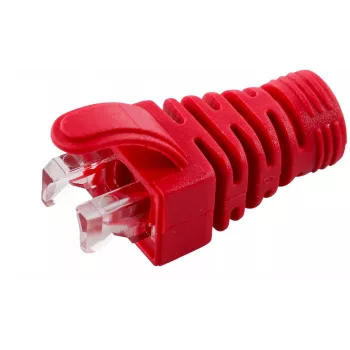 MicroConnect CONB65R trekontlasting voor Cat5e/Cat6/Cat6A-kabel tot 6,5 mm, rood