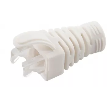 MicroConnect CONB65W trekontlasting voor Cat5e/Cat6/Cat6A-kabel tot 6,5 mm, wit