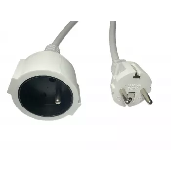 Verlengsnoer MicroConnect MC-PE0300FRW, 3 m lengte, 16 A nominale stroom