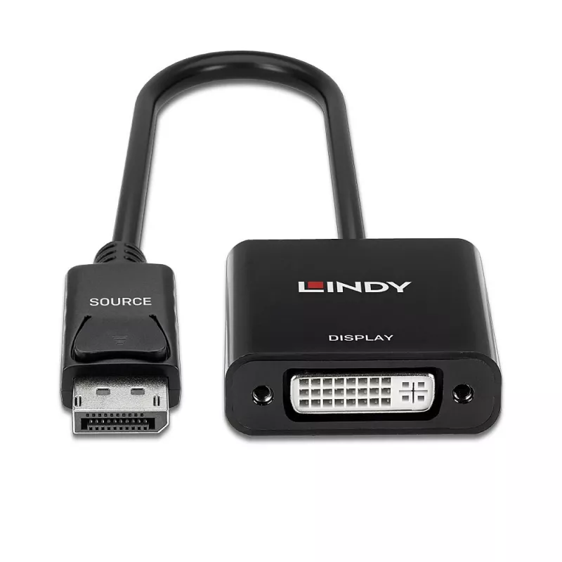 Actieve videoconverter Lindy DisplayPort 1.2 naar DVI 41734