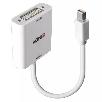 Lindy Mini DisplayPort naar DVI converter 0,18 m Mini DisplayPort DVI-I