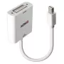 Lindy Mini DisplayPort naar DVI converter 0,18 m Mini DisplayPort DVI-I