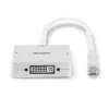 Lindy Mini DisplayPort 1.2 naar HDMI 1.4, DVI en VGA converter