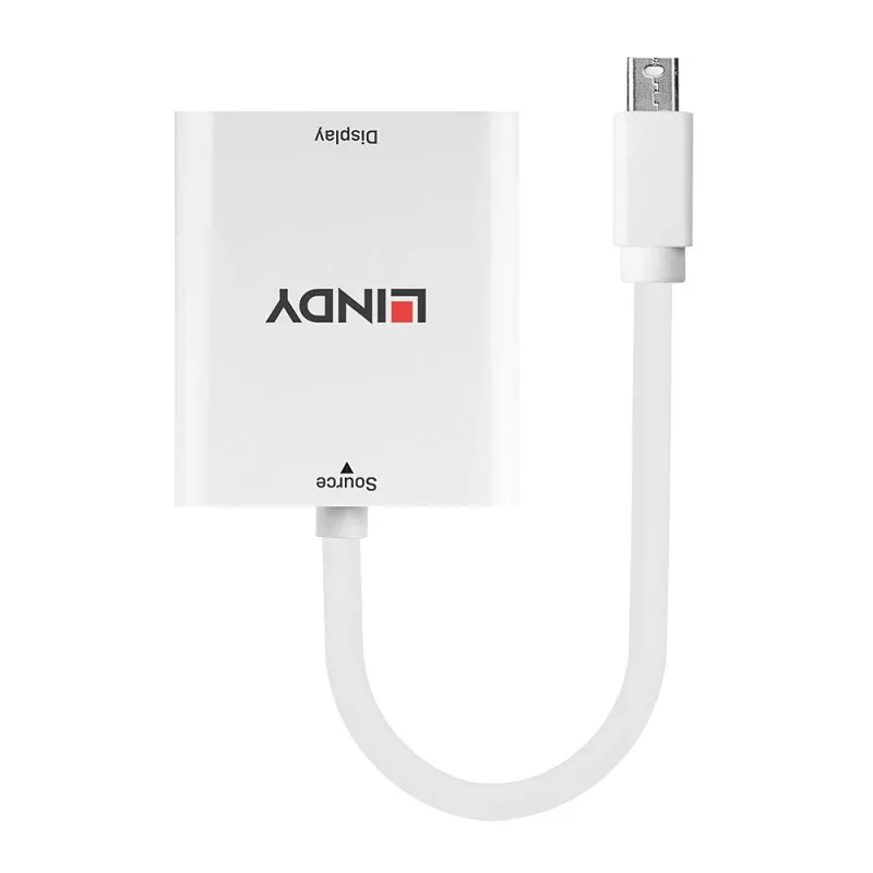 Lindy Mini DisplayPort 1.2 naar HDMI 2.0 18G actieve converter