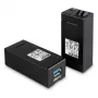 AV-zender & -ontvanger Lindy 200 m Fibre Optic USB 3.0 extender