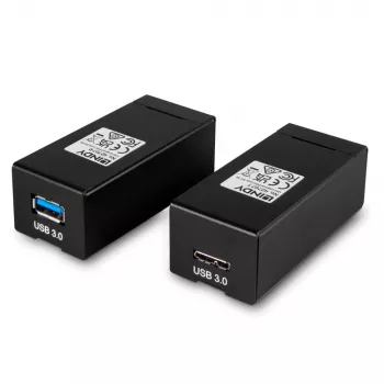 AV-zender & -ontvanger Lindy 200 m Fibre Optic USB 3.0 extender