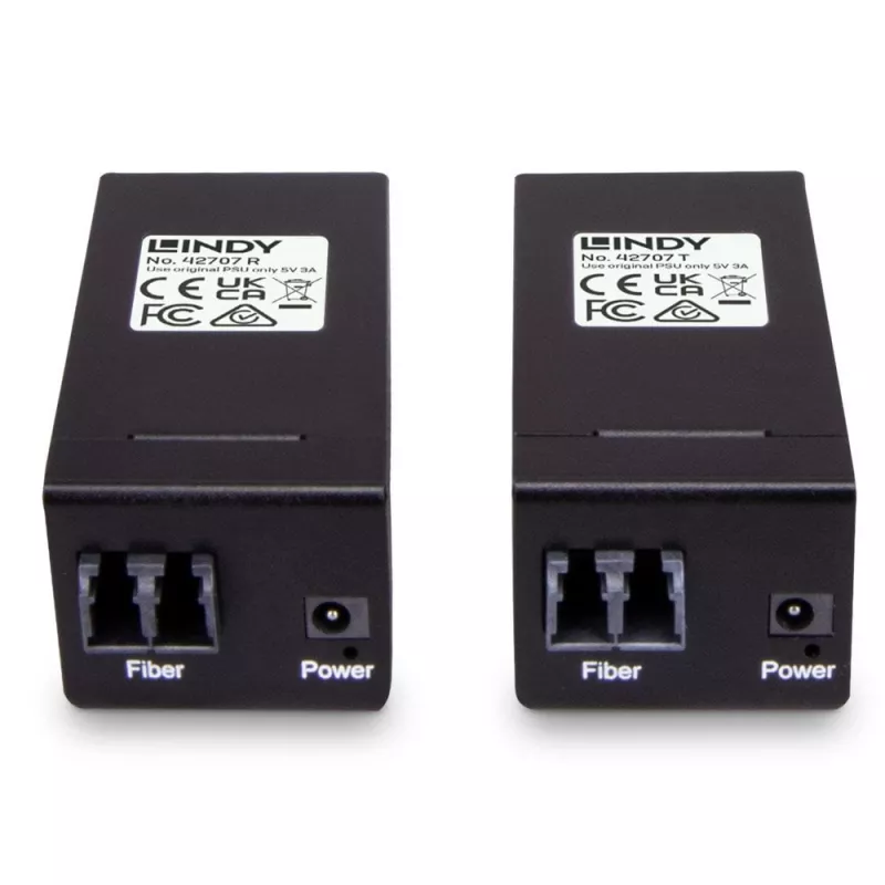 AV-zender & -ontvanger Lindy 200 m Fibre Optic USB 3.0 extender