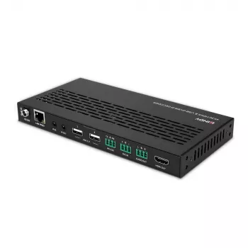 AV-ontvanger Lindy 4K30 HDMI en USB over IP systeem – decoder