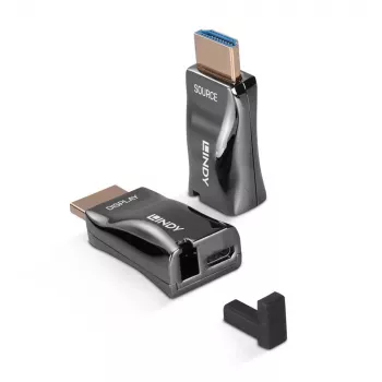 AV-zender en -ontvanger Lindy 300m Fibre Optic HDMI 4K60