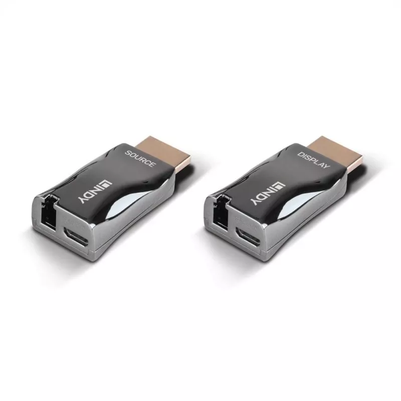 AV-zender en -ontvanger Lindy 300m Fibre Optic HDMI 4K60