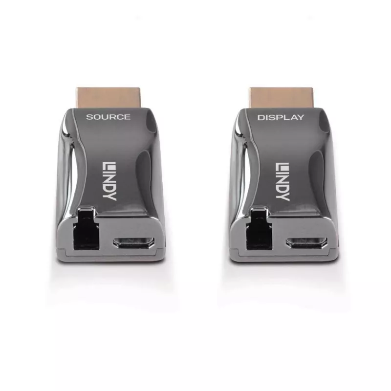 AV-zender en -ontvanger Lindy 300m Fibre Optic HDMI 4K60
