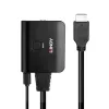 Lindy 2-poorts HDMI 4K60 splitter kabel zwart 3840x2160