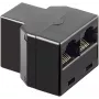 Microconnect MPK302B netwerksplitter zwart