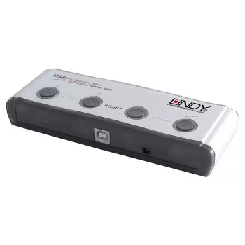USB naar 4 poorts seriële converter Lindy 42858
